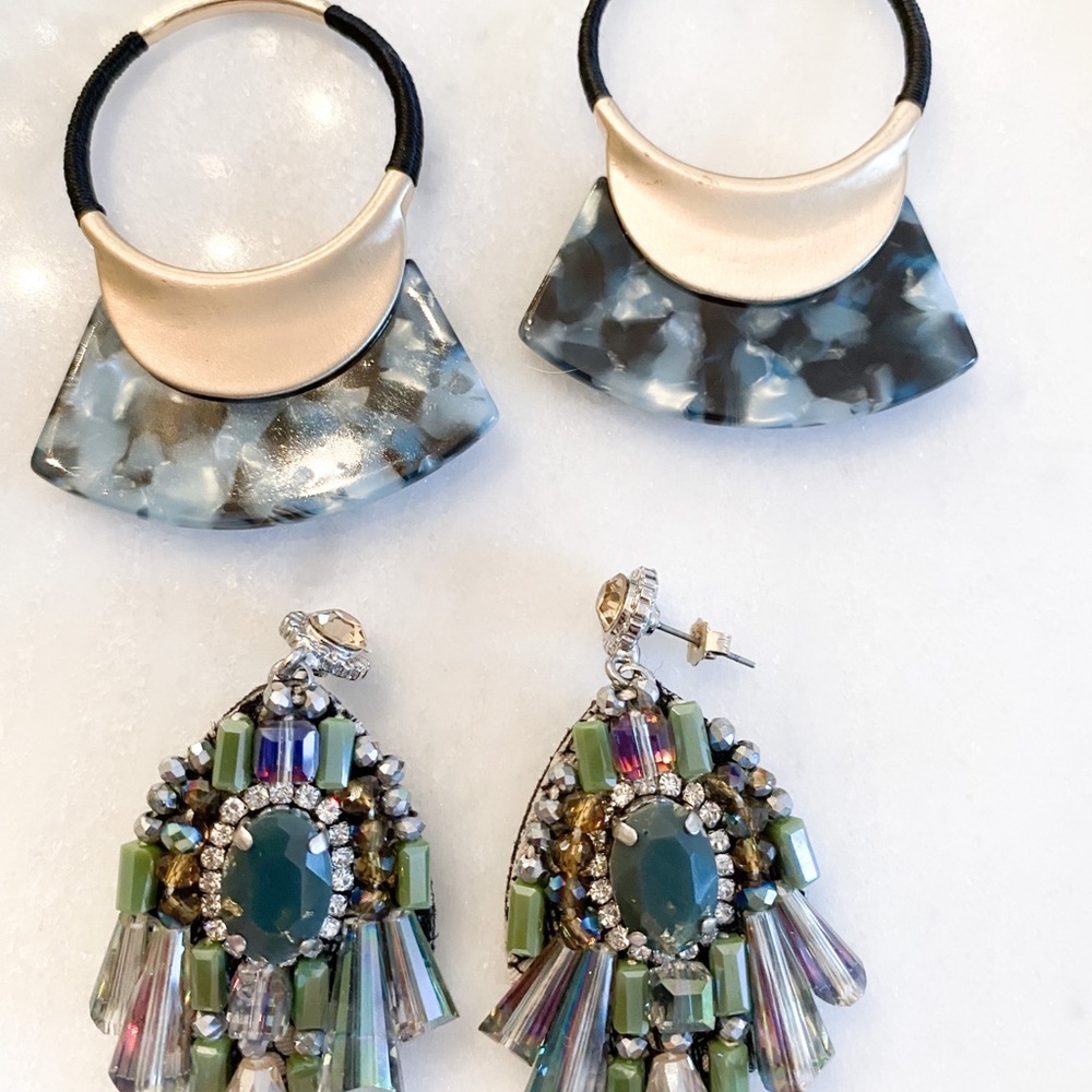 Blue Green Earring Bundle